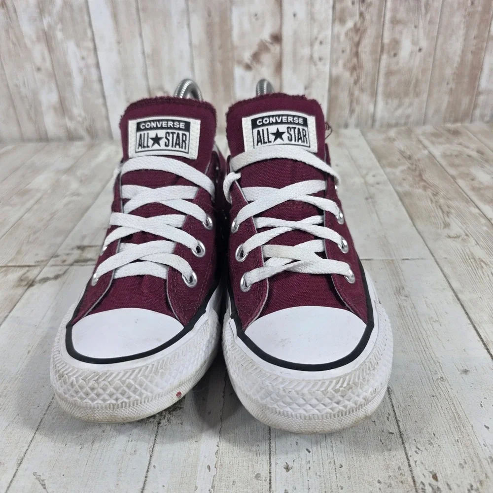 Converse Chuck Taylor All Star Madison Maroon Burgundy‎ Low Top Sneakers 558994F
